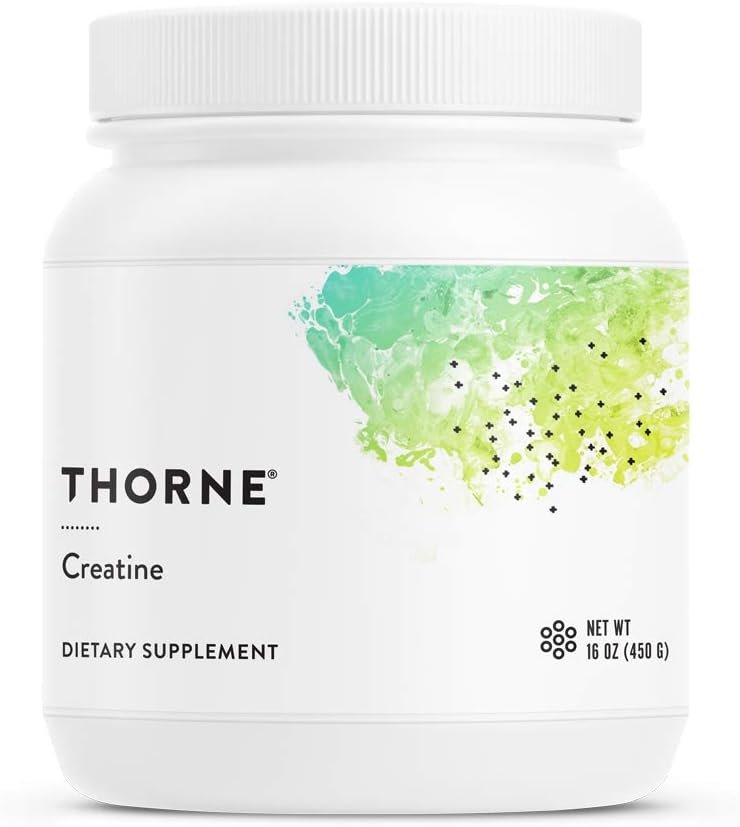 Thorne Creatine - Creatine Monohydrate, Amino Acid Powder - 90 servings