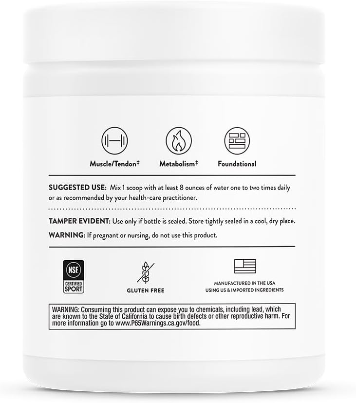 Thorne Amino Complex - Clinically-Validated EAA and BCAA Powder 30 servings