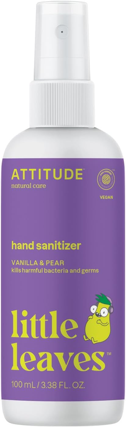 ATTITUDE Hand Sanitizer Spray for Kids & Adults - 3.5 Fl Oz