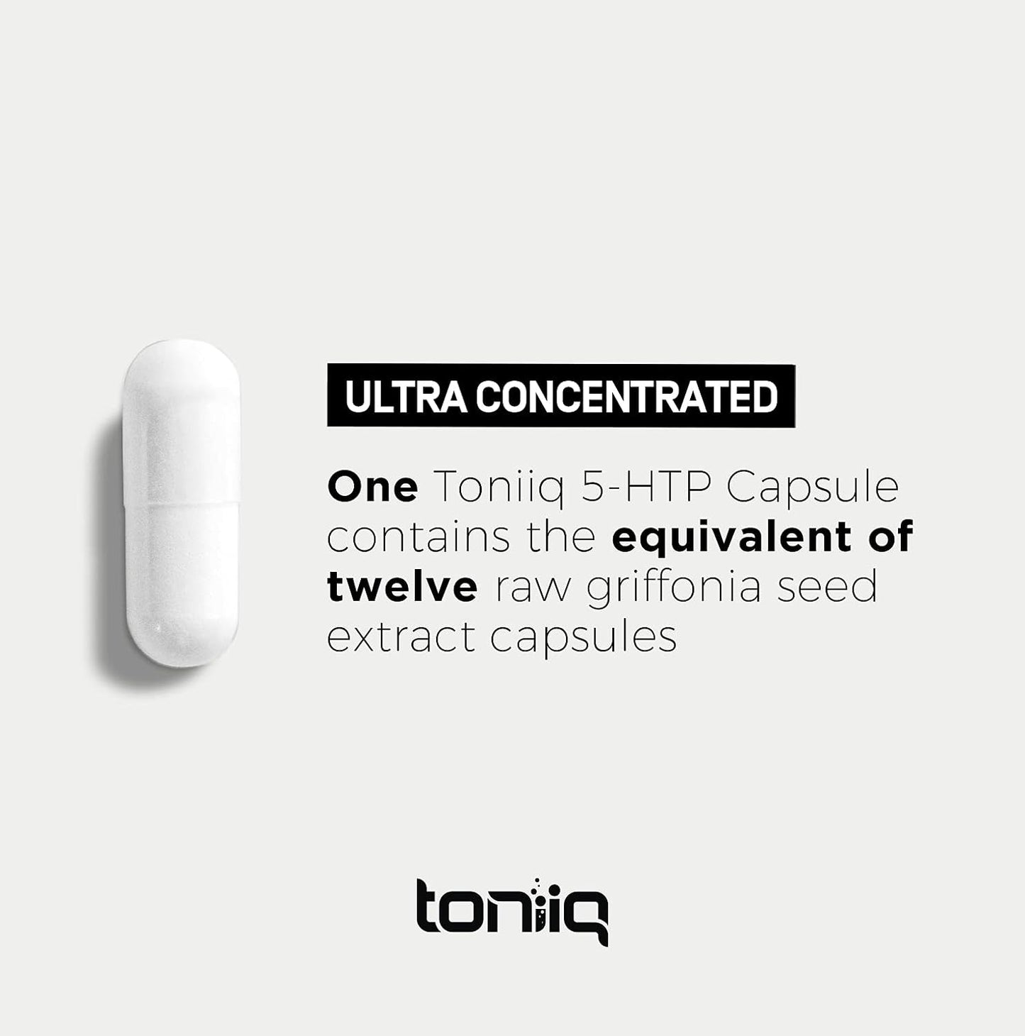 Toniiq Ultra High Strength 5HTP 90  Capsules