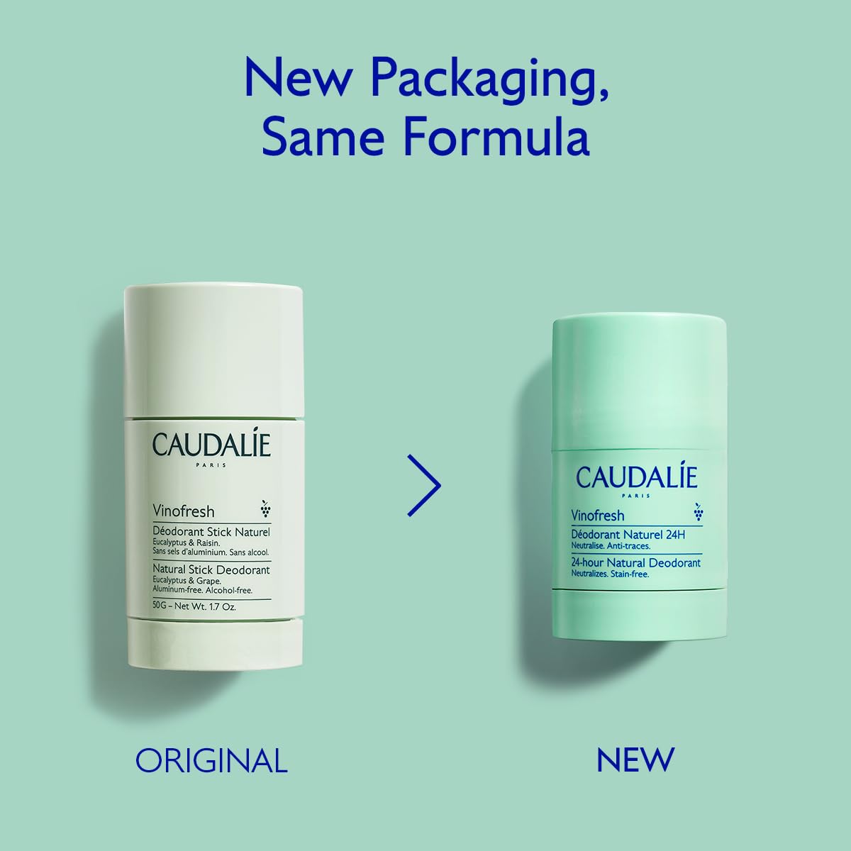 Caudalie Vinofresh Natural Deodorant Stick,