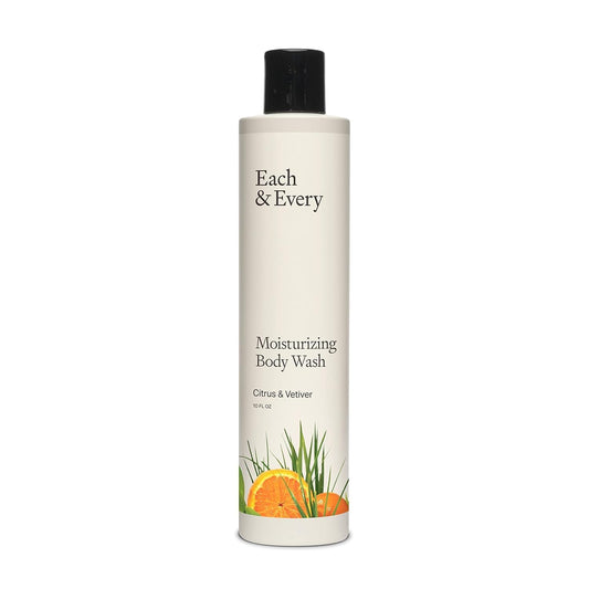 Each & Every Sensitive Skin Body Wash - Citrus & Vetiver  - 10 Fl Oz