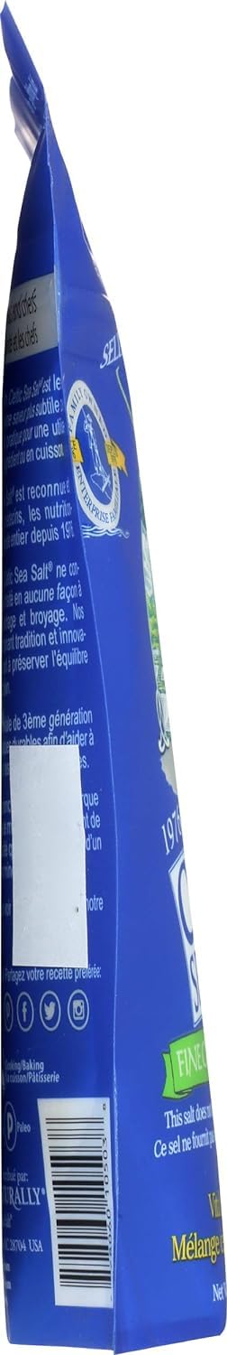 Fine Ground Celtic Sea Salt ¼ lb Resealable Bag