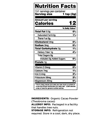 Terrasoul Superfoods Raw Organic Cacao Powder