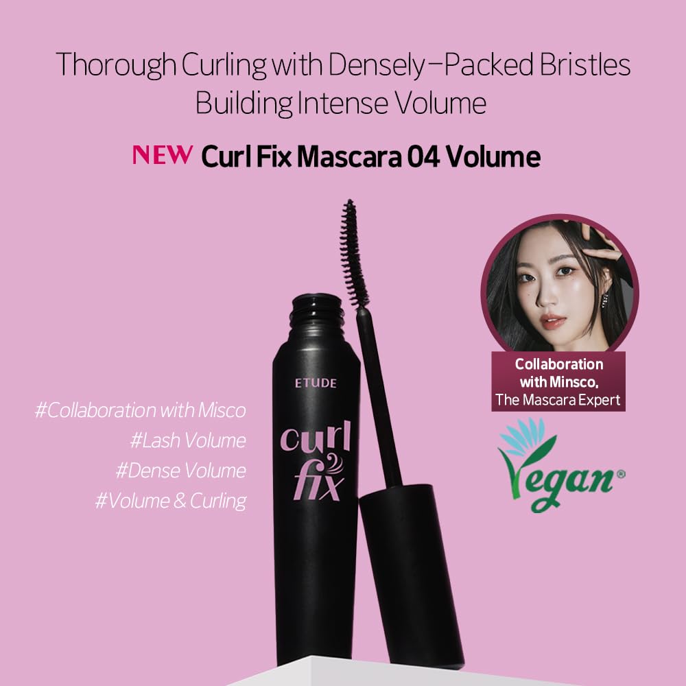 ETUDE Curl Fix Mascara,0.271 Fl Oz