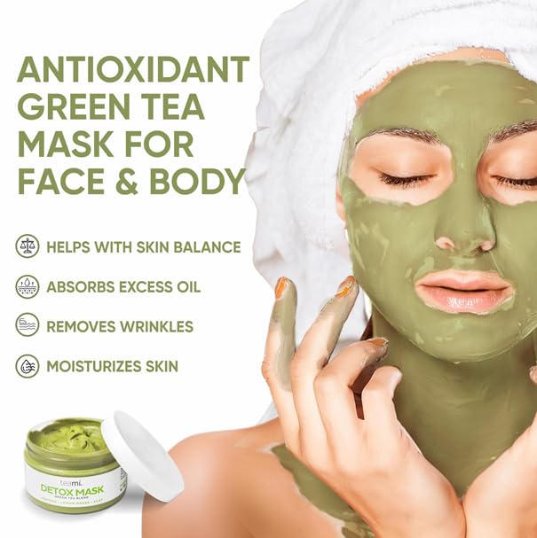 Teami Detox Face Mask for Hydraiting, Moisturizing & Purifying, Blackhead