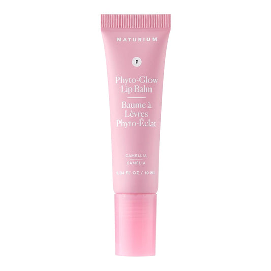 Naturium Phyto-Glow Lip Balm,Glossy Finish -  0.34 oz Camellia