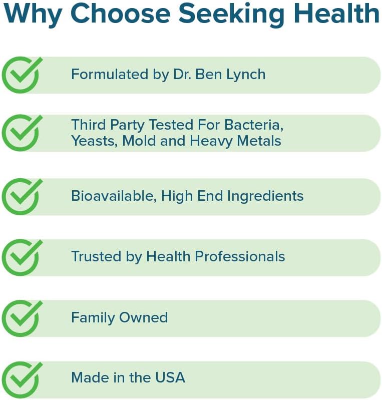 Seeking Health B-Minus - Complex Vitamin Supplement with Biotin & Riboflavin - 100 Capsules