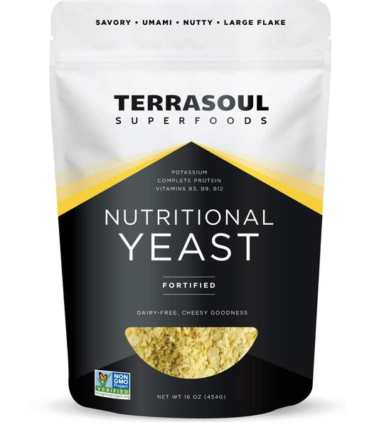Terrasoul Superfoods Premium Nutritional Yeast Flakes
