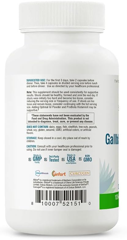 Seeking Health Gallbladder Nutrients,(120 capsules)