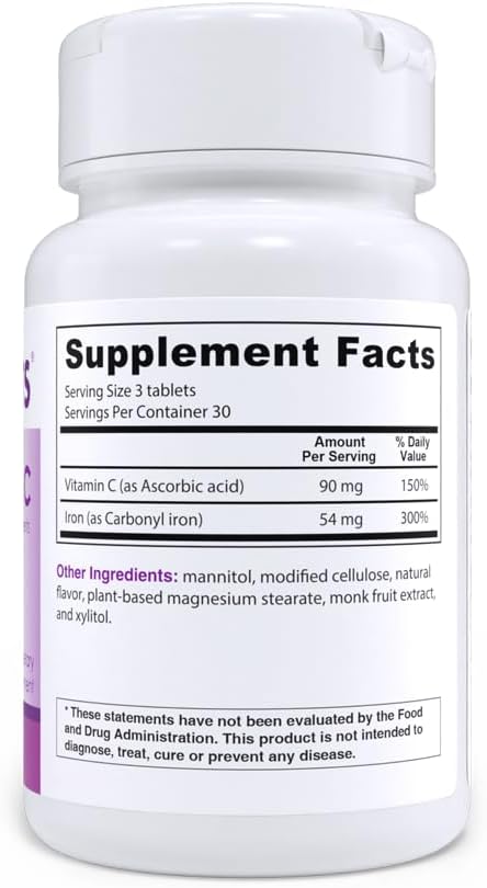 BariMelts B12 Plus, Dissolvable Bariatric Vitamins 90 Fast Melting Tablets