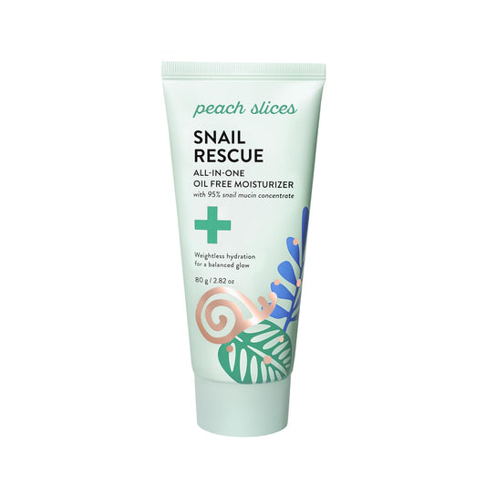 Peach Slices - Snail Rescue All-in-One Oil Free Moisturizer (2.82 oz)