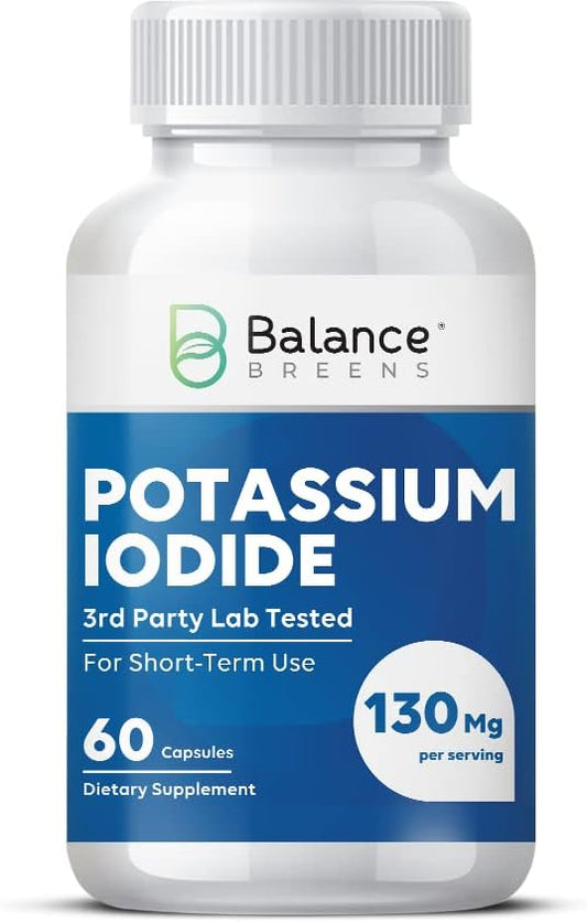 Balance Breens Potassium Iodide  - 60 Capsules