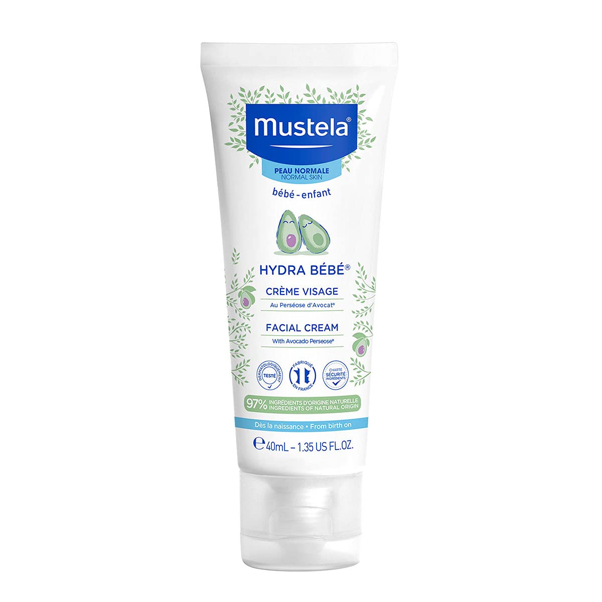 Mustela Hydra Bebe Face Cream – 1.35 fl. oz.