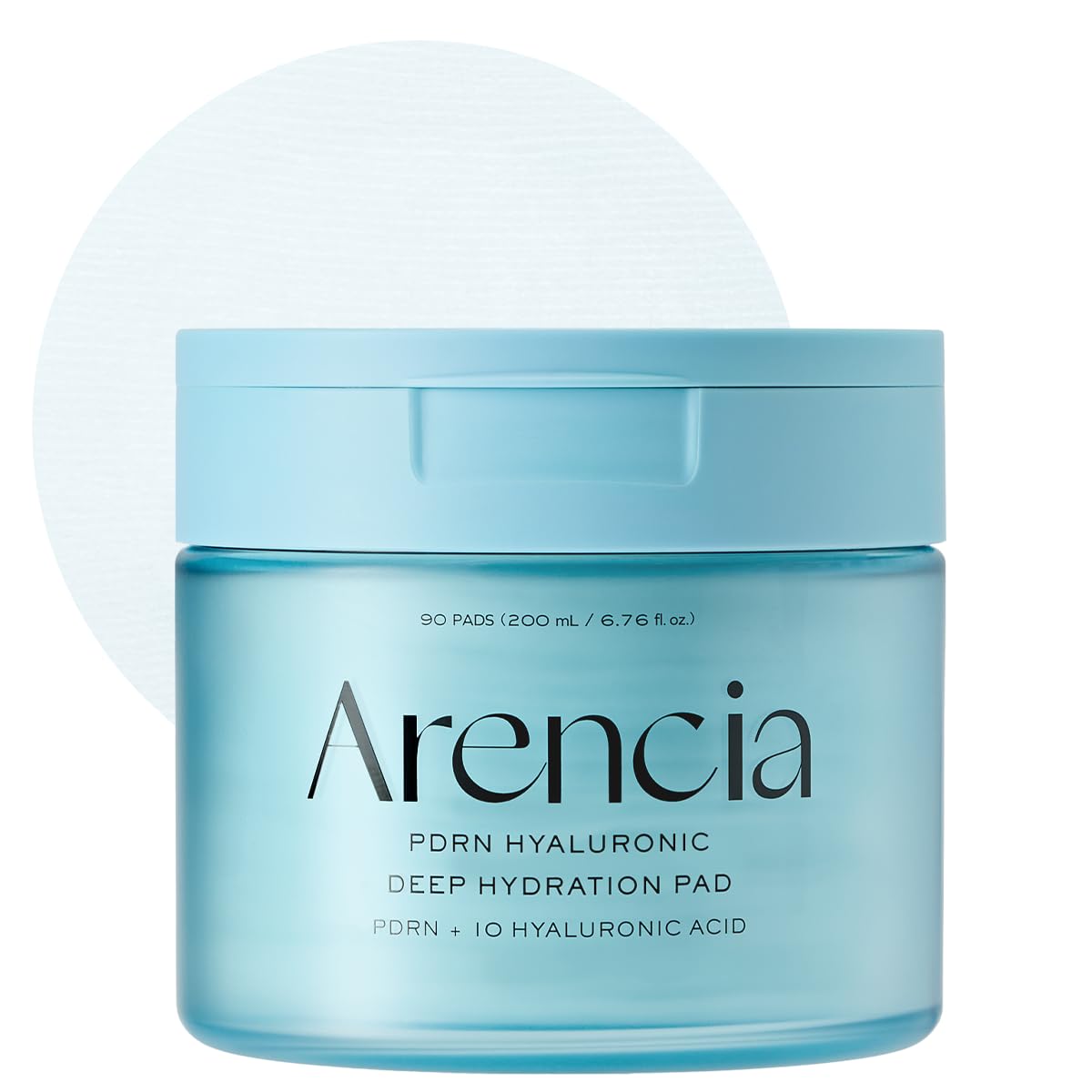 Arencia PDRN Hyaluronic Deep Hydration Toner Pads, 90 Count -  6.76 fl. oz