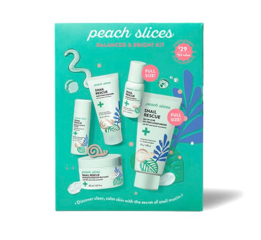 Peach Slices Snail Rescue Balanced & Bright Kit
