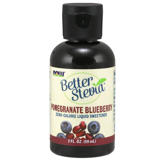 NOW Foods BetterStevia Pomegranate Berry Zero-Calorie Liquid Sweetener, Keto Friendly, 2-Ounce