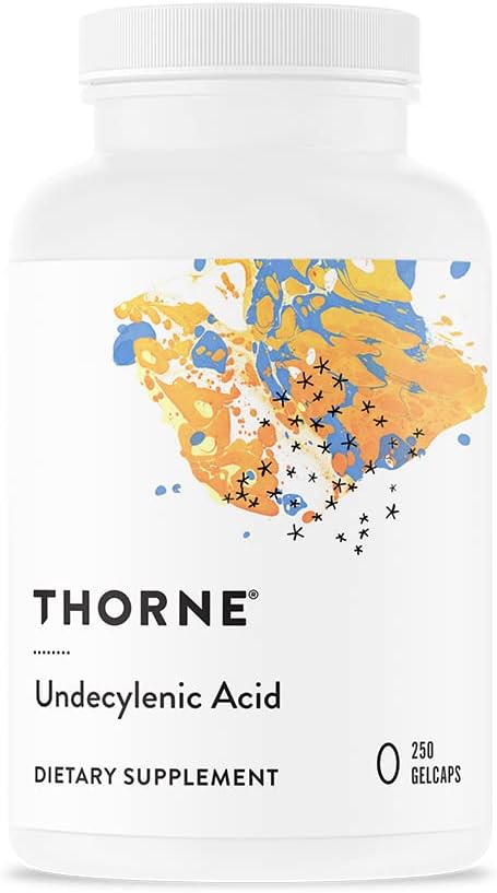 Thorne Undecylenic Acid Fatty Acid Support for a Healthy  250 Gelcaps