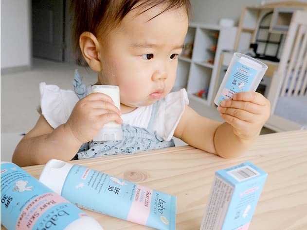 Babo Botanicals Sensitive Baby Mineral Sunscreen Stick SPF 50-0.6 oz