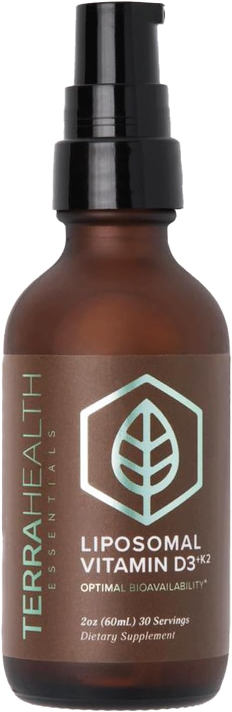 Terra Health Essentials - Liposomal Vitamin D3 + K2 -2 0z