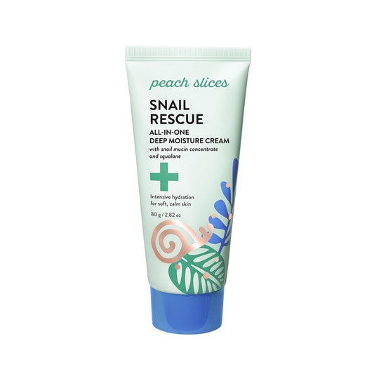 Peach Slices - Snail Rescue All-in-One Deep Moisture Cream (2.82 oz)