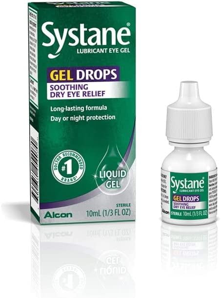Systane Lubricant Eye Gel Drops 10 ml - 2 Count