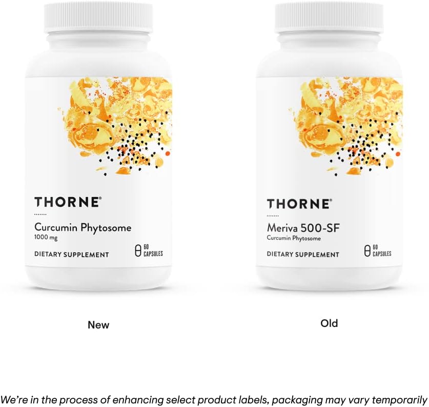 Thorne Curcumin Phytosome 1000 mg (Meriva)- 60 capsules