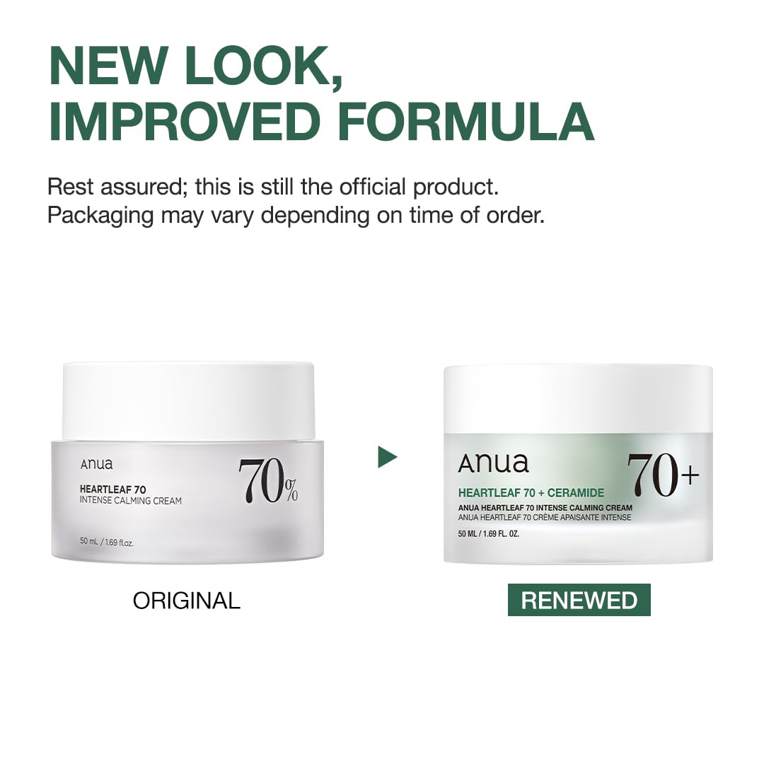 Anua Soothing Cream with 70% Heartleaf -1.69 fl oz