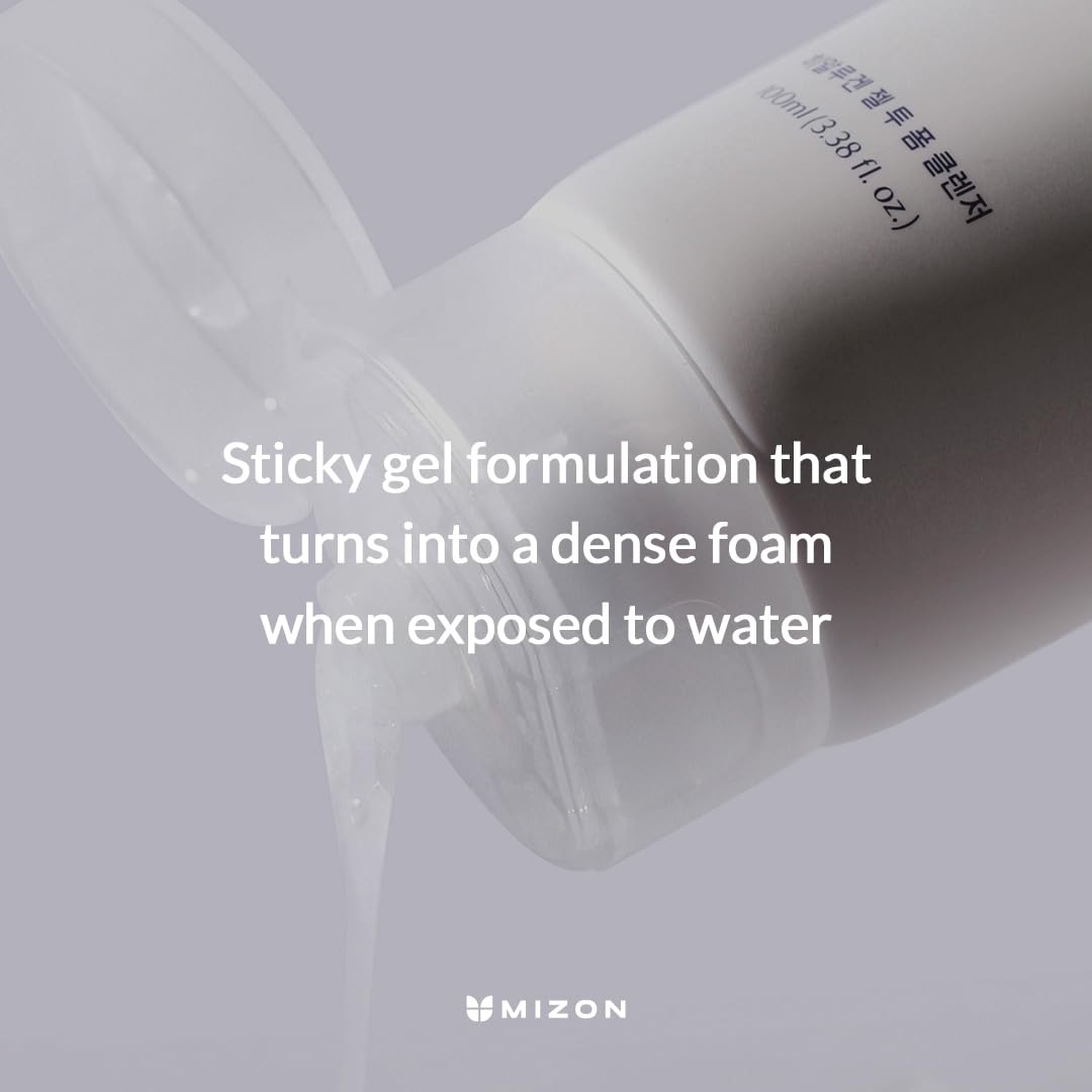 MIZON Hyalugen Gel To Foam Cleanser - 3.38 fl. oz