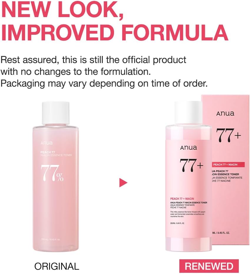 Anua Peach 77 Niacin Essence Toner - 8.45 fl.oz