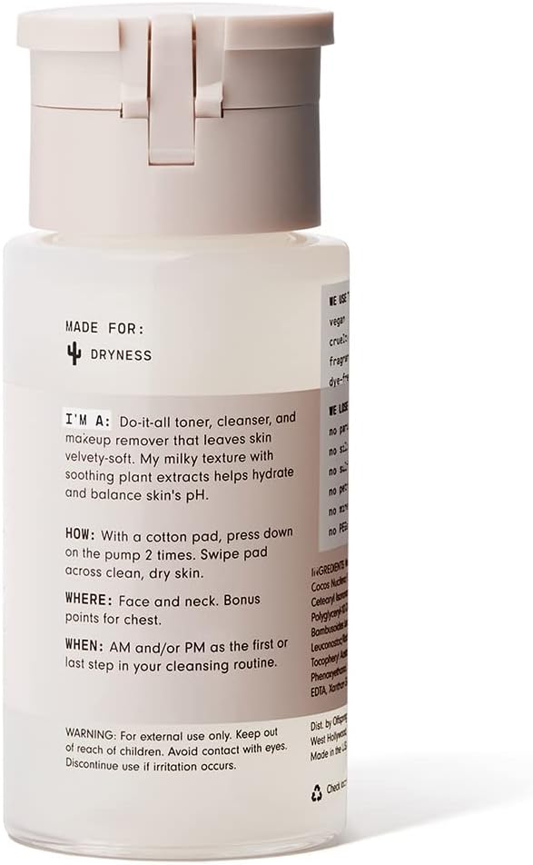 Versed Skin Soothe Hydrating Milky Toner for Face - 4 Fl Oz