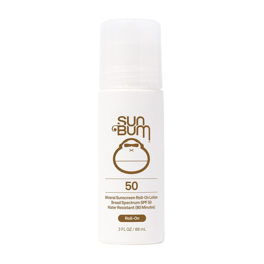Sun Bum Mineral SPF 50 Roll-On Sunscreen Body Lotion 3 oz