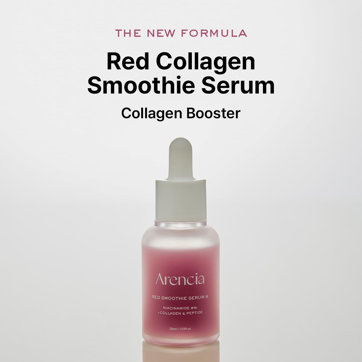 Arencia Red Collagen + Peptide Smoothie Serum -1.01 fl oz