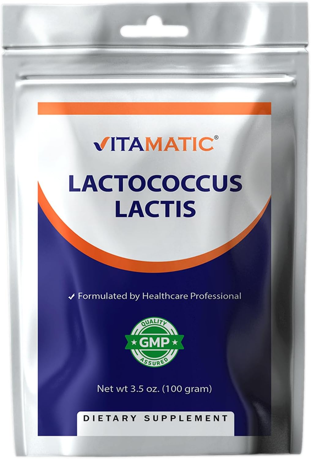 Vitamatic Lactococcus Lactis Probiotic Powder  - 100 Gram (3.5 OZ)