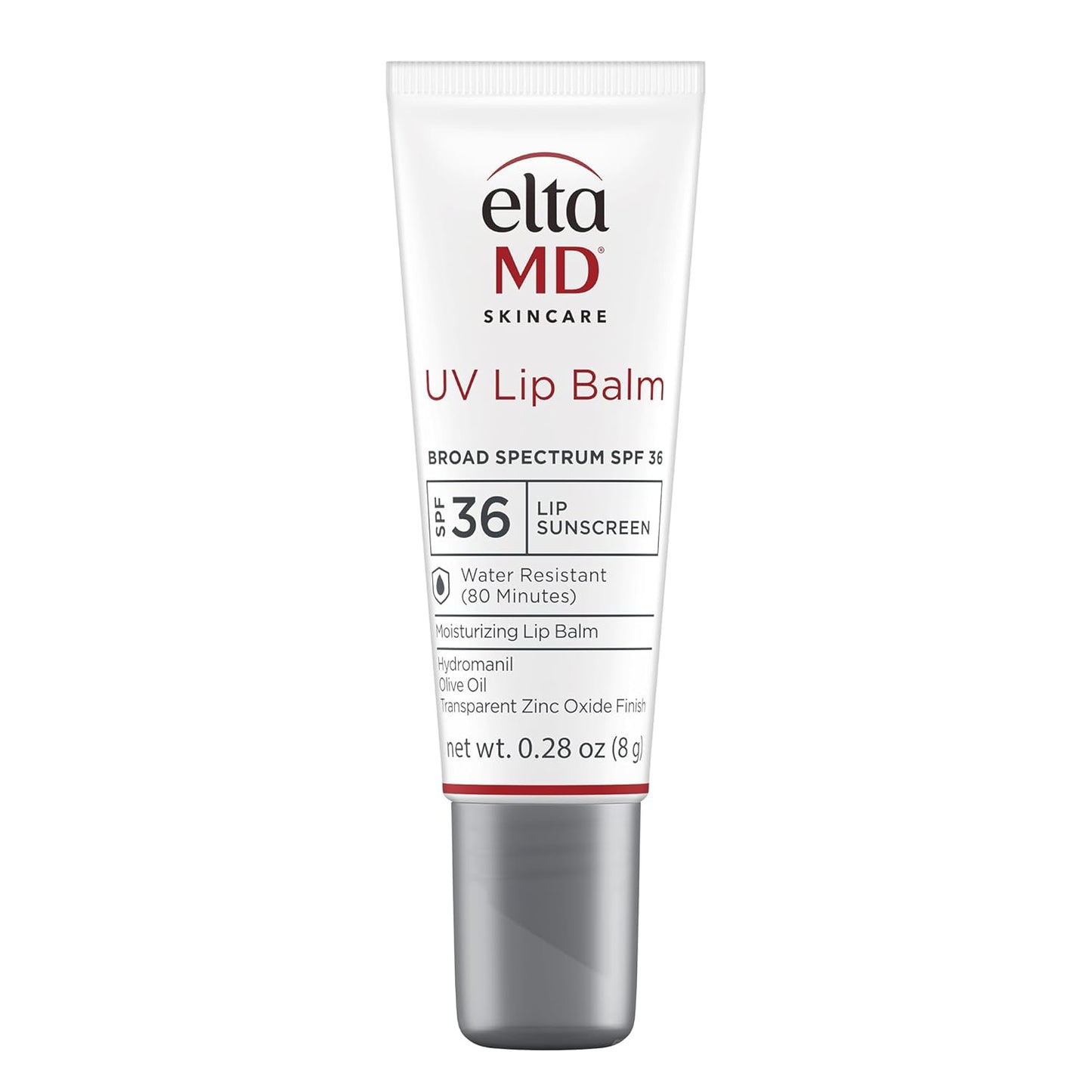EltaMD UV Lip Balm SPF Sunscreen, Sunscreen Lip Balm with SPF 30+ - 0.28 Tube
