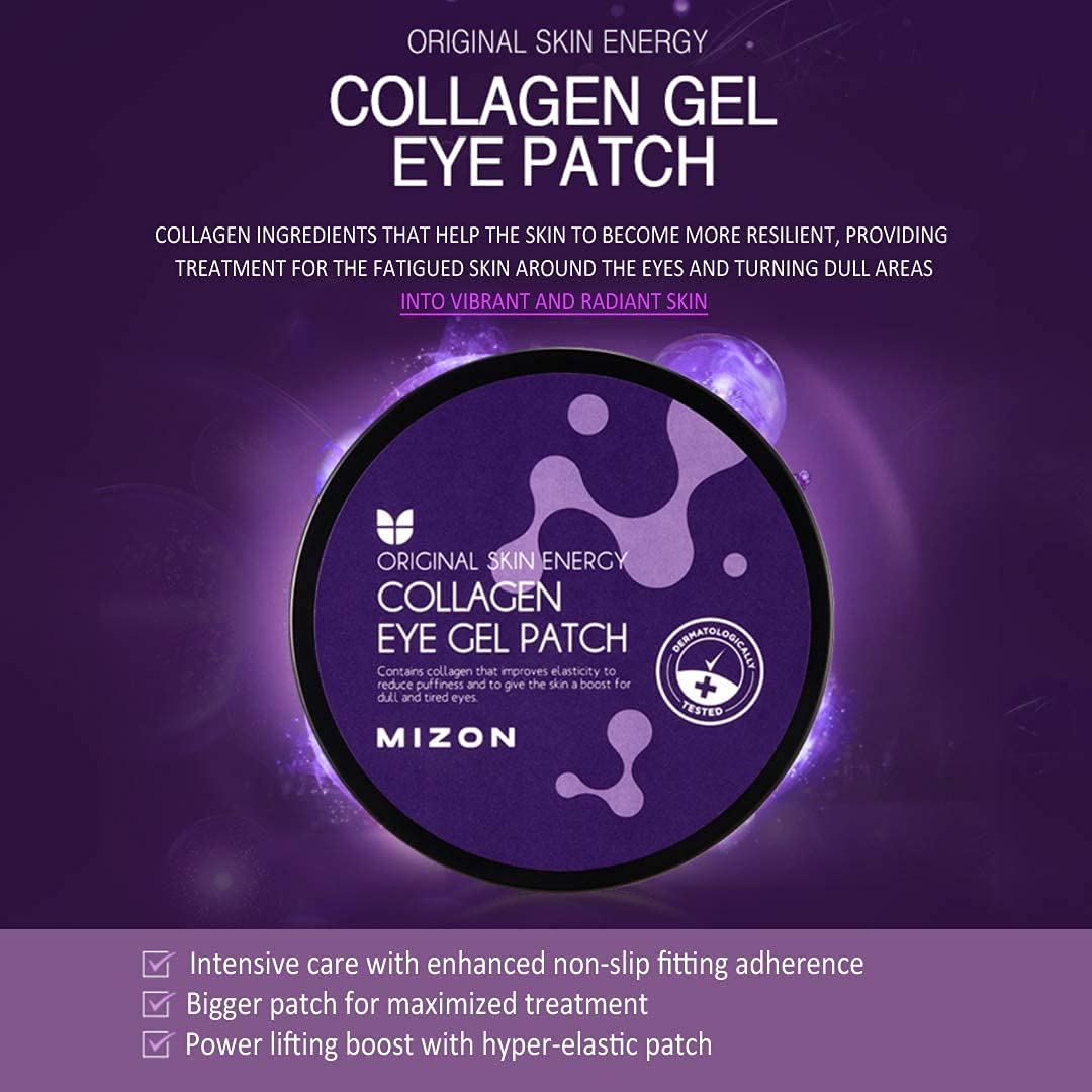 MIZON Marine Collagen Eye Gel Patch with Hydrolyzed - 60 pcs