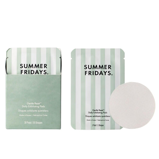 Summer Fridays Gentle Reset Daily Exfoliating Pads - 30 Count