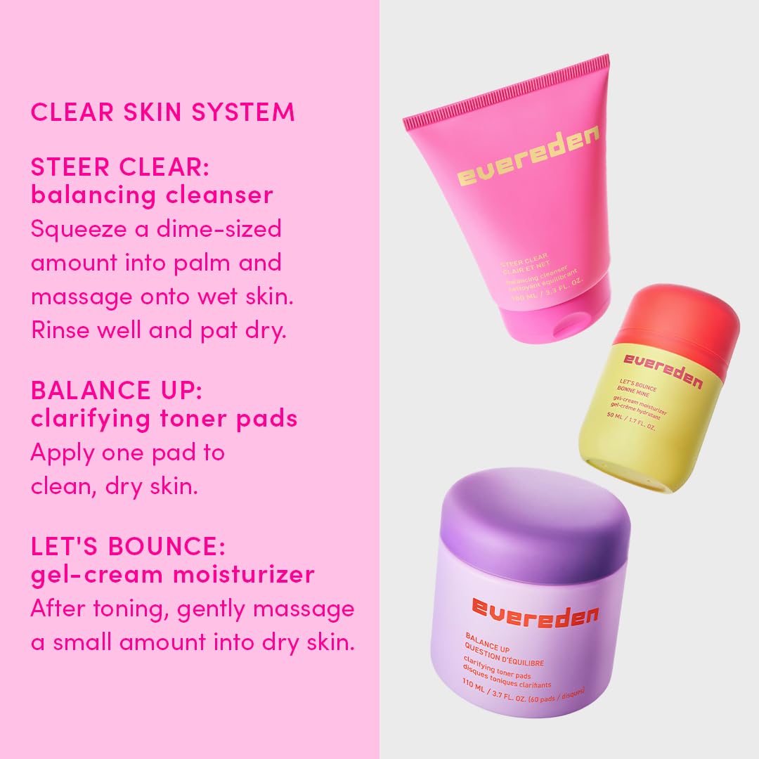 Evereden Let's Bounce Gel-Cream Preppy Skincare Moisturizer