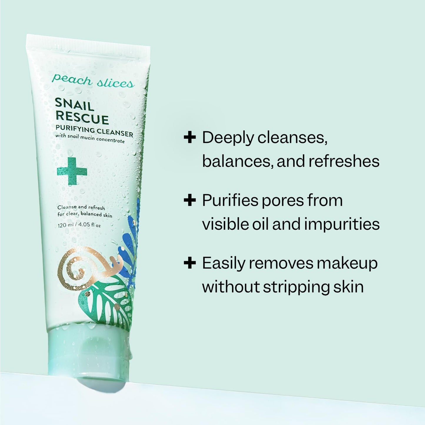 Peach Slices - Snail Rescue Purifying Cleanser (4.05 oz)