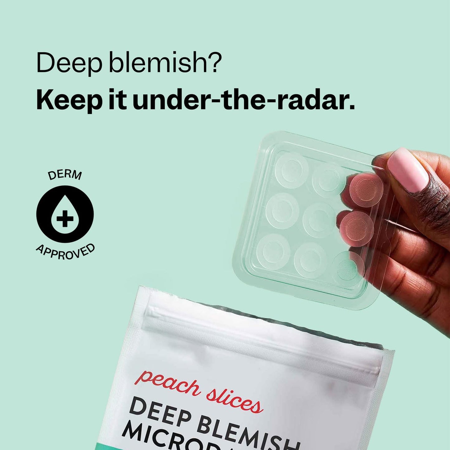 Peach Slices - Deep Blemish Microdarts (9 ct)