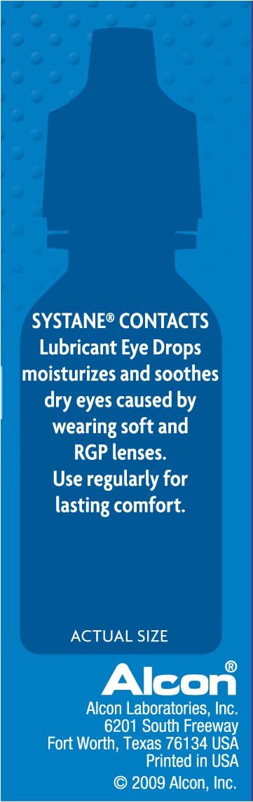 Systane Contacts Soothing Drops- 12mL