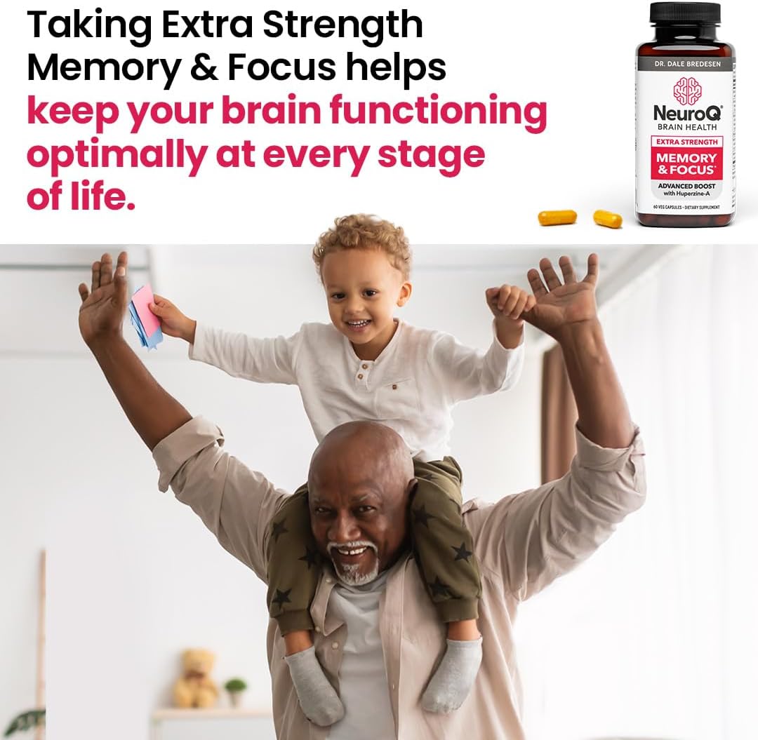 NeuroQ Memory & Focus Extra Strength - 60 Capsules