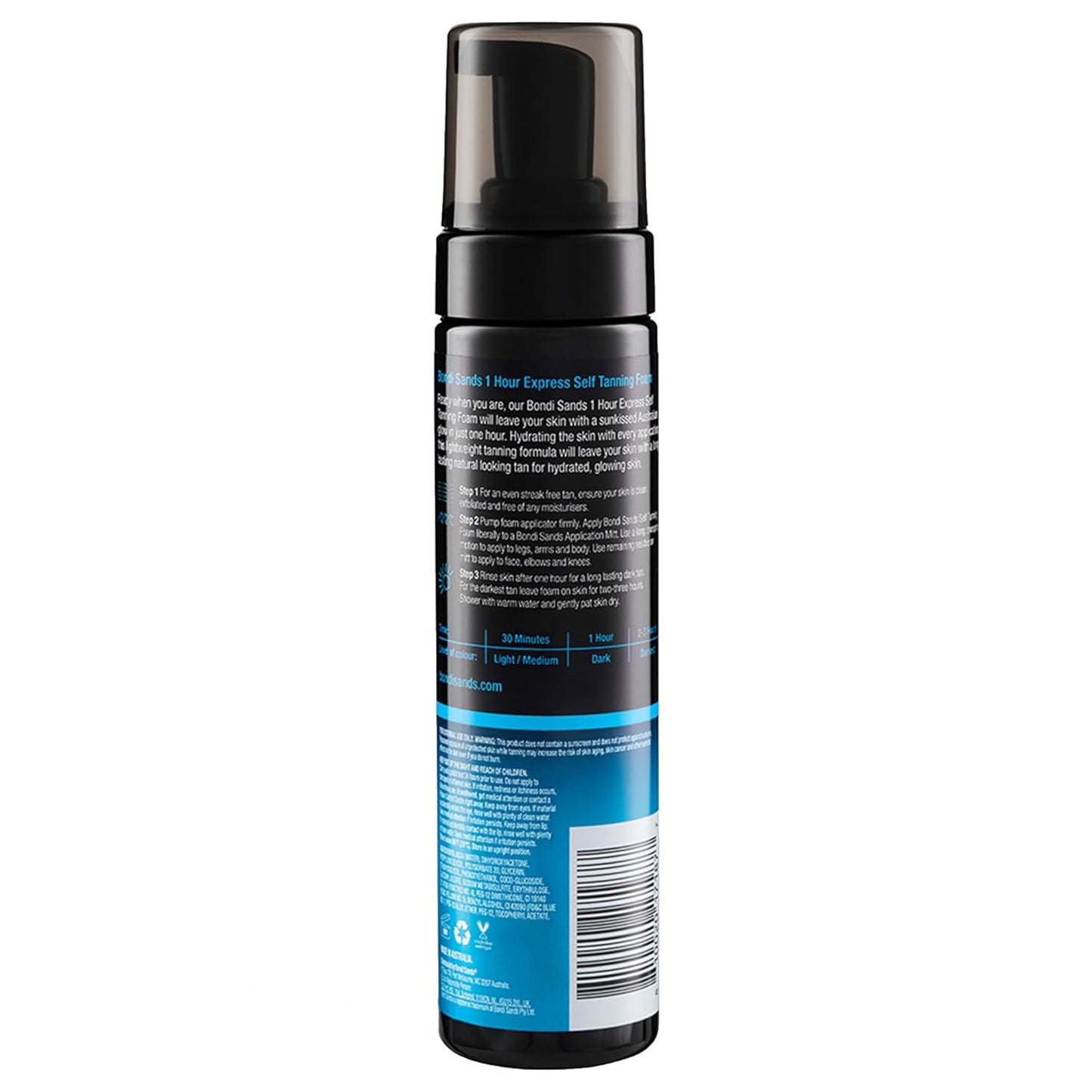 Bondi Sands Express Self Tanning Foam, 6.76 fl oz