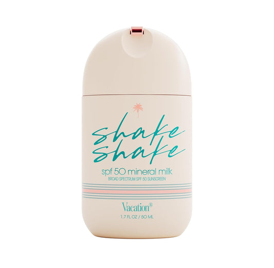 Vacation Shake Shake SPF 50 Mineral Milk Face Sunscreen, 1.7 Fl. Oz.