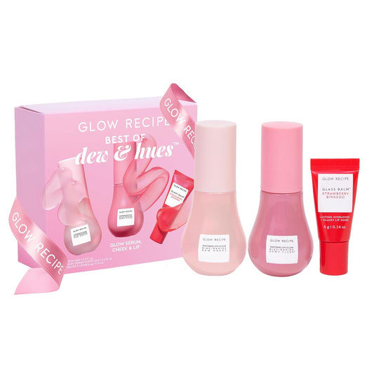 Glow Recipe Watermelon Glow Skin Care Set  Best of Dews & Hues - 3 Count