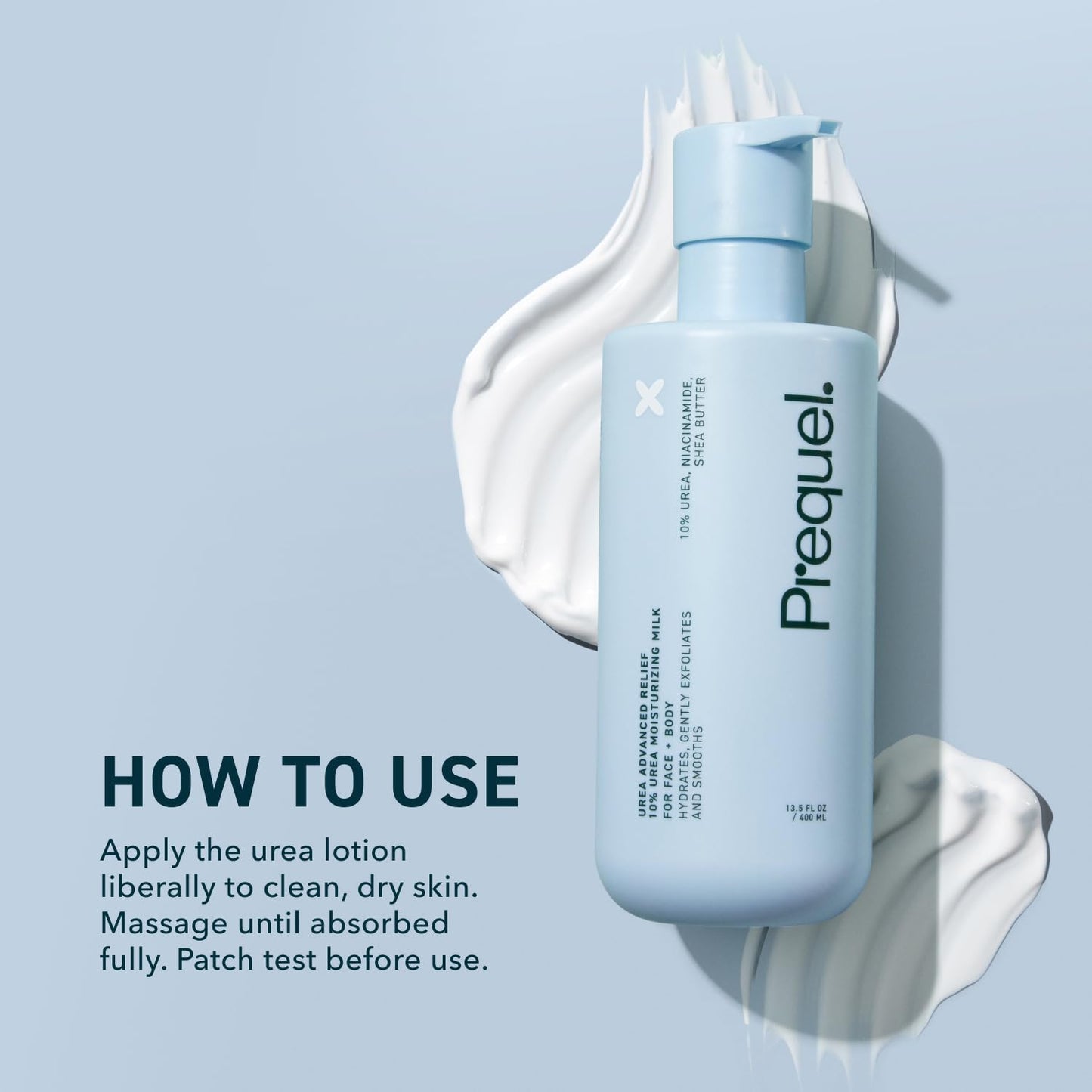 Prequel Skin Urea 10% Moisturizing Lotion - 6.75 fl oz, Pack of 2