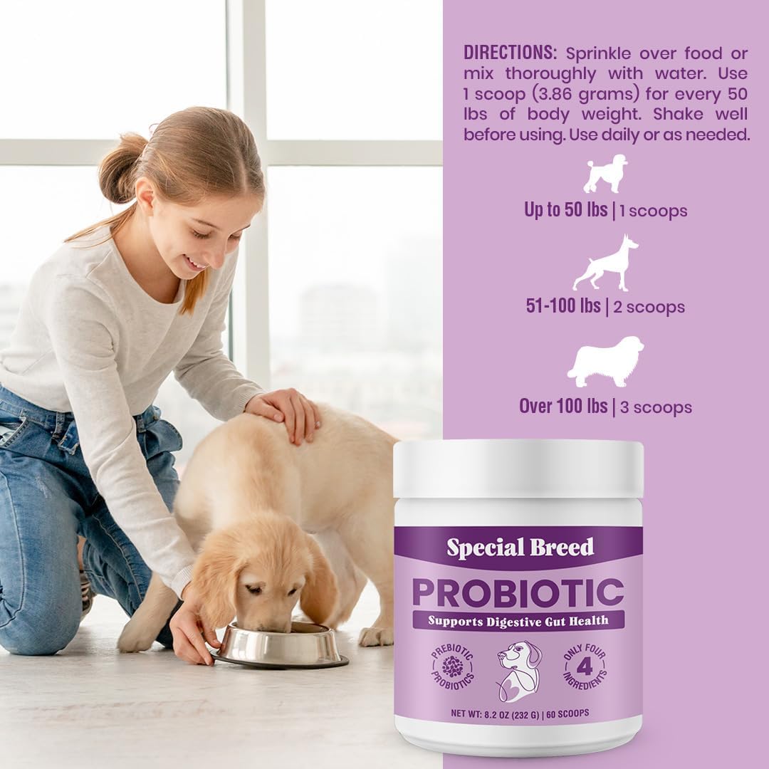 Special Breed Probiotic Powder for Dogs - 8.2 oz