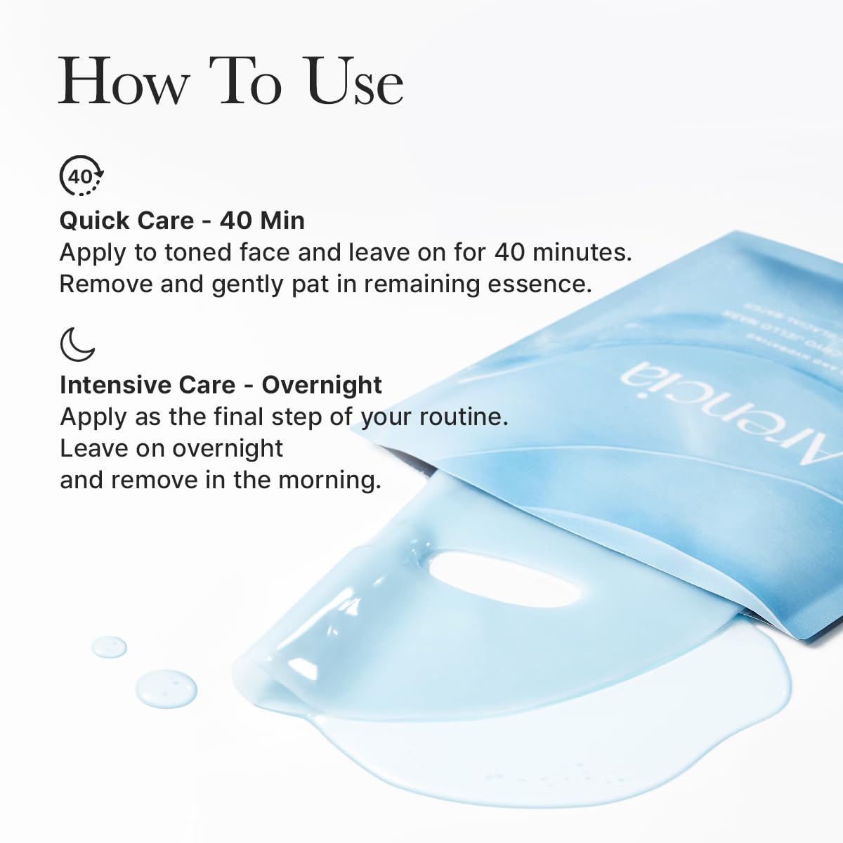 ARENCIA PDRN Blue Collagen Hydrogel Face Mask -  35 g x 4 ea
