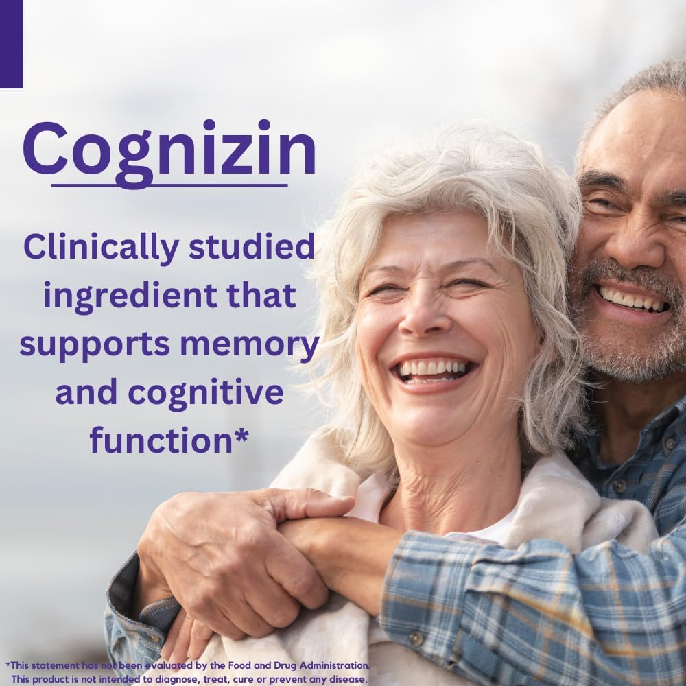 BESTVITE Cognizin Citicoline 500mg (60 Vegetarian Capsules)