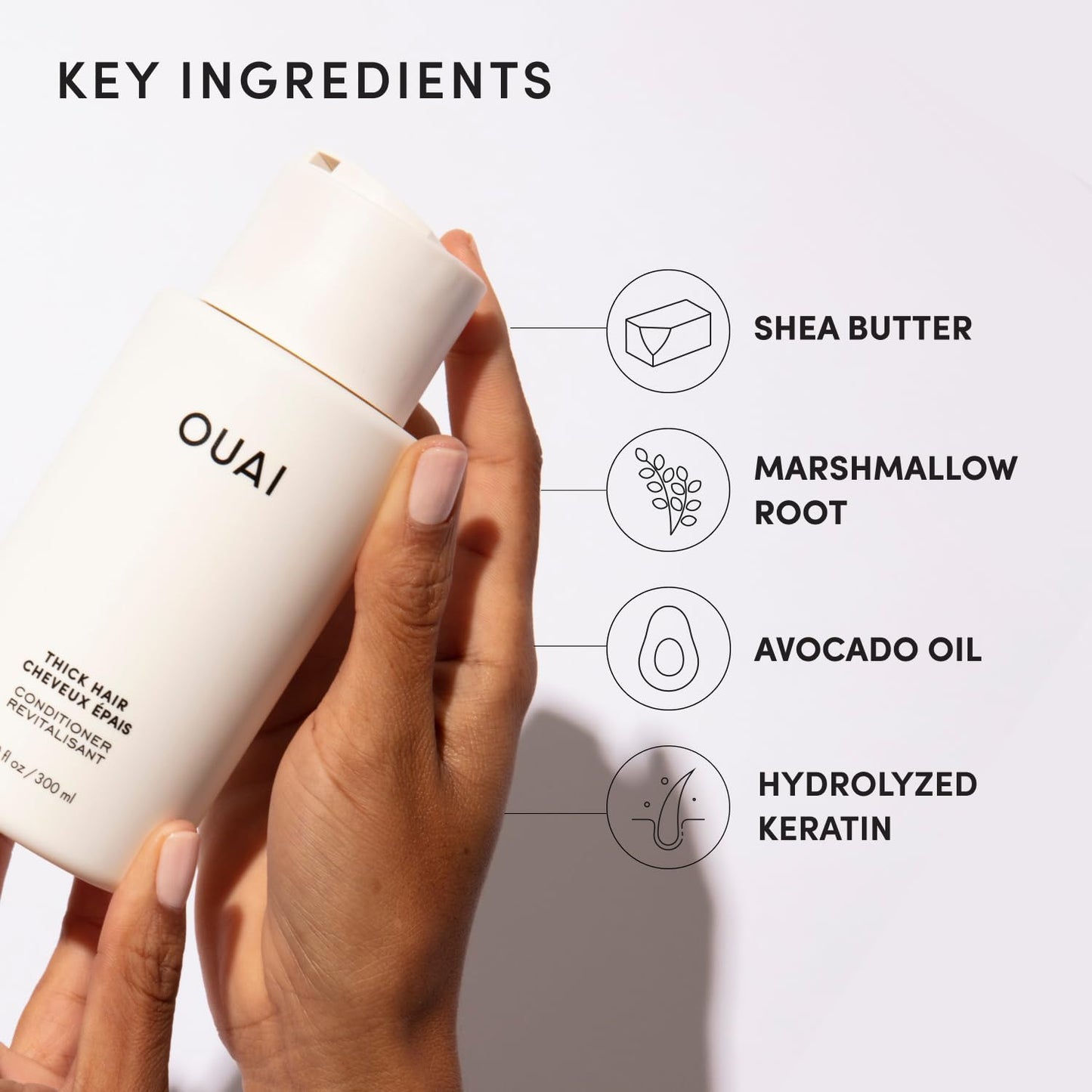 OUAI Thick Hair Conditioner Refill - 32 Oz